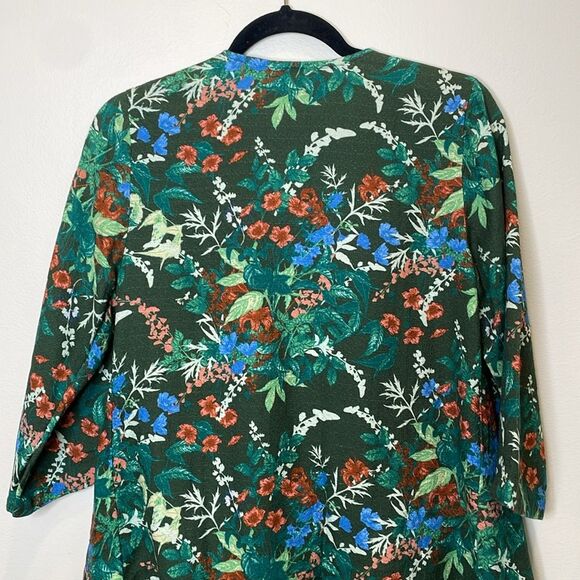 Soft Surroundings Cottage Garden Topper Open Front Cardigan XS - Picture 9 of 9